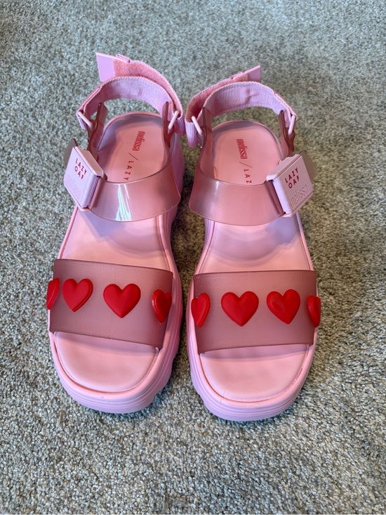 Lazy Oaf Shoes - Lazy Oaf x Melissa Collab Heart Sandals